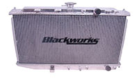 Blackworks Racing Aluminum Radiator: Honda CRX 88-91