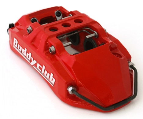 Buddy Club Racing Spec 2pot Brake Caliper -Red (Rear)