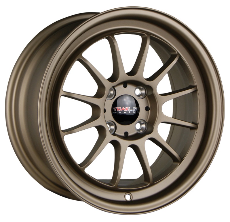 TRAKLITE GEAR 15X8 4X100 ET36 MATT BRONZE